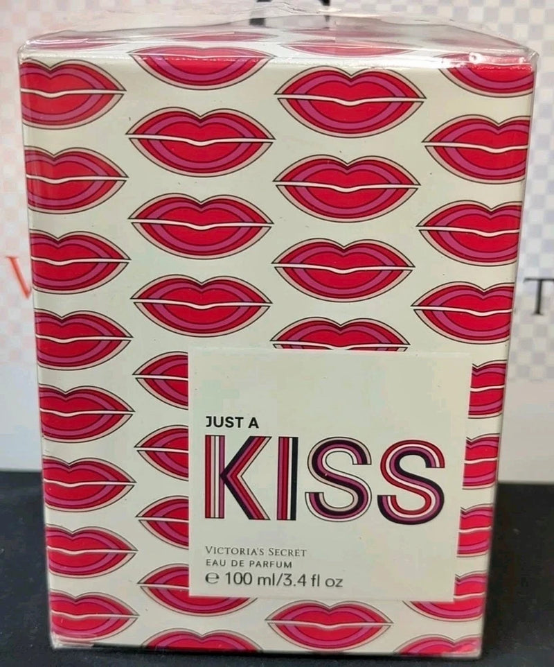Victoria's Secret JUST A KISS Eau de Parfum 3.4 fl oz Fragrance Spray Sealed Box EDP