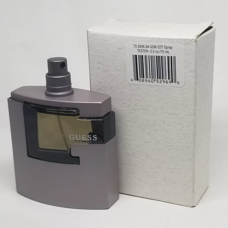 Guess Suede By Guess Men Cologne EDT Spray 2.5 oz / 75 ml Tester RARE! EDT