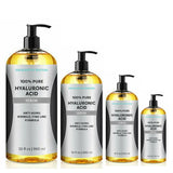 HYALURONIC ACID 100% Pure Anti Aging Hydrating Serum, Plumps Wrinkles Fine Lines Bouquet