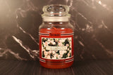 YANKEE CANDLE 22 oz. *GOLDMINE RARE* PINK CARNATION: BLACK BAND, NEVER BURNED Carnation