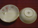 Royal Court Carnation  C Fine China 3  Cereal/Soup Bowls 6.25"  Japan Excellent Carnation