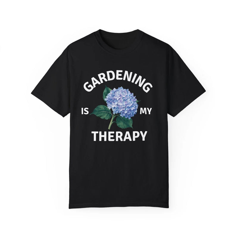 Unisex Tee, Blue Hydrangea  Gardening Mom Shirt, Mothers Day Gift, Hydrangea