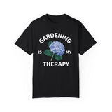 Unisex Tee, Blue Hydrangea  Gardening Mom Shirt, Mothers Day Gift, Hydrangea