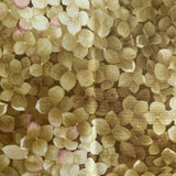 Hydrangea Blossom Tan Yellow Petals Lake House 2 Yards Hydrangea