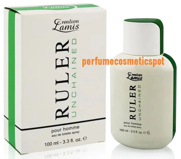 RULER UNCHAINED POUR HOMME CREATION LAMIS 3.3 OZ / 100 ML EAU DE TOILETTE SPRAY EDT