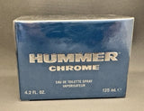 Hummer Chrome by Hummer Eau De Toilette Spray 4.2 oz 125ml For Men New in Box EDT