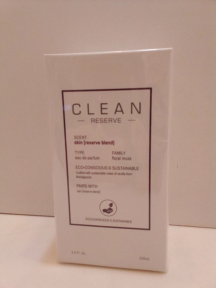 Clean Reserve Skin Reserve Blend 3.4 Oz 100 Ml Eau De Parfum New In Box - Sealed EDP