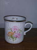 Original Czechoslovakia Bohemia Flower of the Month January Carnation Porcelain Carnation