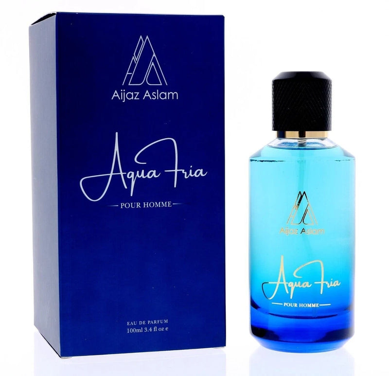 Aijaz Aslam Aqua Fria 100mL EDP | Halal | Mens Fresh Aquatic EDP
