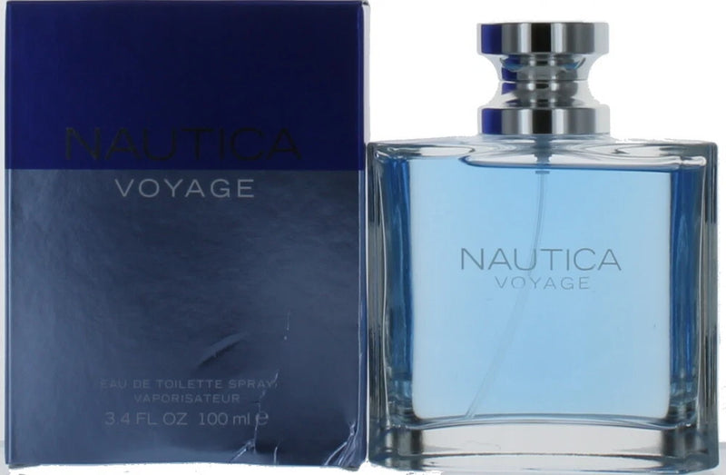 Voyage by Nautica for Men EDT Cologne Spray 3.4 oz.-Shopworn NEW EDT