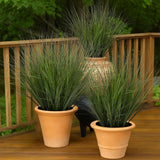48PCS Artificial Wheat Grass - Lush Greenery for Indoor & Outdoor Decor Hydrangea