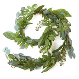78" Long Factory Direct Craft Artificial Eucalyptus Garland Green Plant