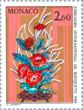 Monaco #YT1399 MNH 1983 Asian Poppy Flower Bouquet Monte Carlo [1393] Bouquet
