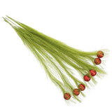 16 Pcs Artificial Pampas Grass Decor DIY Wreath Supplies Reeds Plant Green Plant