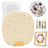 Microwave Flower Press Kit, 9" Fast Drying & Easy Flower Pressing Kit with Re... Dried Flower