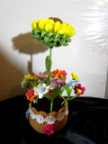 Handmade Knitted Sunflower Crochet Sunflower Artificial Flowers Art Plant Sunflower