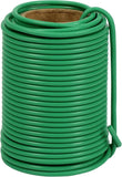Garden Wire, 66 Feet 3.5Mm Soft Rubber Coated Plant Ties, Green Gardening Twist Garden Plants