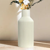 Ceramic Flower Vase, Minimalist Modern Home Decor, Matte Finish Pampas Grass ... Pampas Grass
