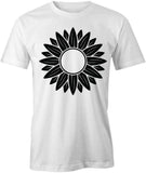 SUNFLOWER TShirt Tee Short-Sleeved Cotton FLOWER FLORAL CLOTHING S1WSA373 Sunflower