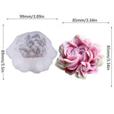 Chocolate Sugarcraft Silicone Soap Mold Kitchen 3D Flower Shape Flower Silicone Carnation