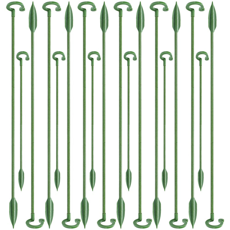 40PCS Orchid Support Hydrangea Flower Support Rack Potted Plant Support Rod Hydrangea