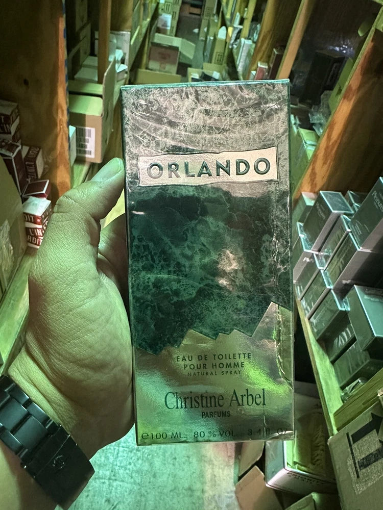 ORLANDO EDT POUR HOMME 100ml/3.4oz CHRISTINE ARBEL SEALED UNKNOWN RARE VAULTED EDT
