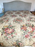 RALPH LAUREN Hydrangea Flora Natural FULL/QUEEN Comforter Vintage USA Made New Hydrangea