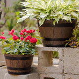 Stylish and Practical Garden Whiskey Bucket Flowerpot for Plant Lovers Garden Plants