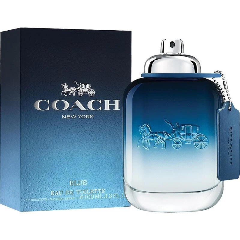 Coach Blue EDT 100ml For Men Box Slightly Damaged As Photos Shown EDT