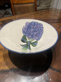 christopher vine Australia  large pasta salad bowl blue flowers hydrangea Hydrangea