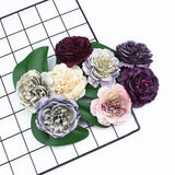 20pcs 100pcs Artificial Peony Flower Synthetic Plant Home / Garden Flowers Decor Peony