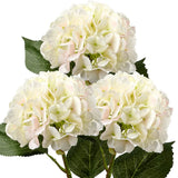 21" Artificial Hydrangea Long Stems Silk Hydrangea Flowers for Home Table Cen... Hydrangea