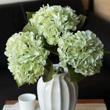3PCS 22 inch Lifelike Artificial Hydrangea Large Real Touch Flowers Artificia... Hydrangea