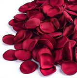 400 PCS Silk Rose Petals Burgundy Red Flower for Romantic Roses