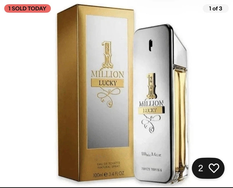 Paco Rabanne 1 Million Lucky Eau de Toilette 3.4 oz EDT