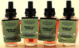 4 - Bath & Body Works ORANGE LILY BLOSSOM Wallflowers Home Fragrance Oil Refills Lily