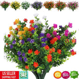 Artificial Flowers Fake In/Outdoor UV Resistant Boxwood Plants Shrubs Decor lots Flowering Plants
