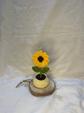 Sunflower Pot/ Faux Flower/ Home Decor Sunflower