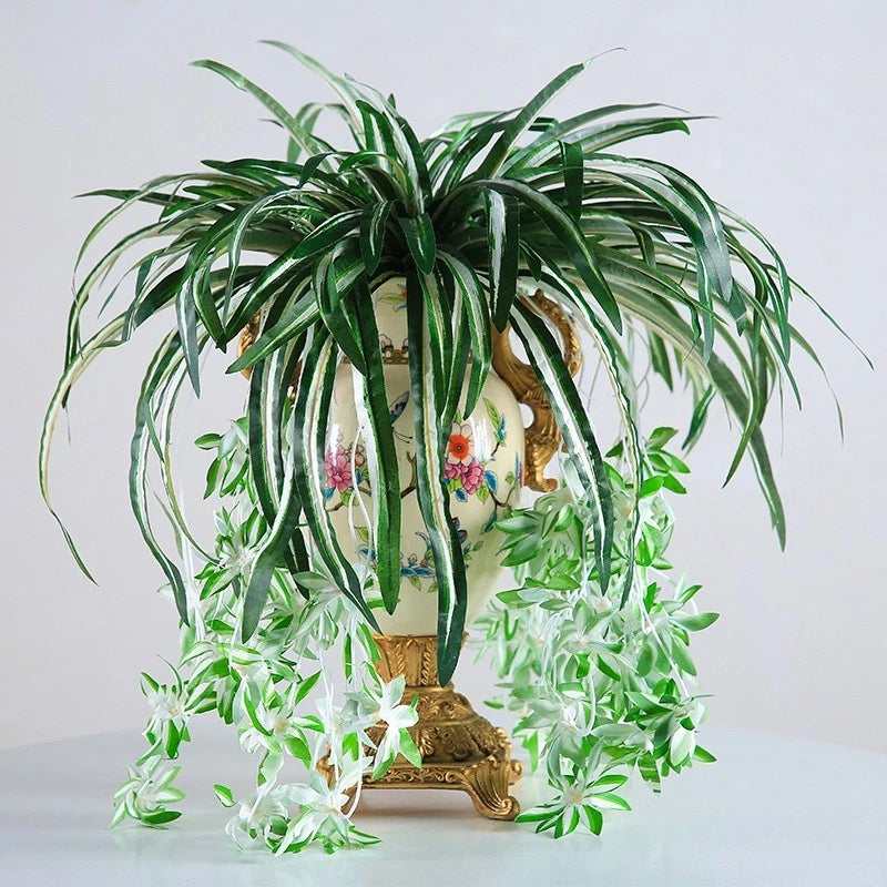 Flower Artificial Plants Display Props Garden Indoor Outdoor Green Wall Home Green Plant