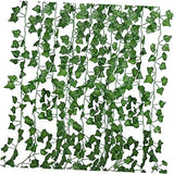 86 FT Artificial Ivy Fakeery Leaf Garland Plants Vine Foliage Flowers Green Green Plant