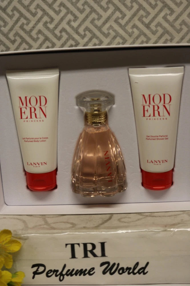 MODERN PRICESS Lanvin set EDP 3.0 oz. + Body Lotion 3.3 oz. + Shower Gel 3.3 oz. EDP