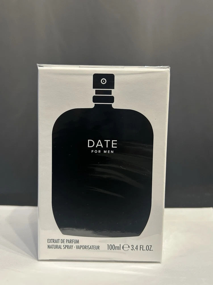 Date for Men by Jeremy Fragrance of Fragrance One 3.4 oz / 100 ml New & Sealed EDP