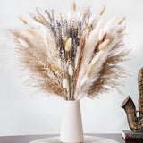 Dried Pampas Grass Bouquet Ð Floral Decor for Home, Wedding, Mantel & Table Cent Pampas Grass