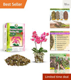 Upgraded] Orchid Potting Mix for Repotting with Forest Moss, Pine Bark, Perli... Orchids