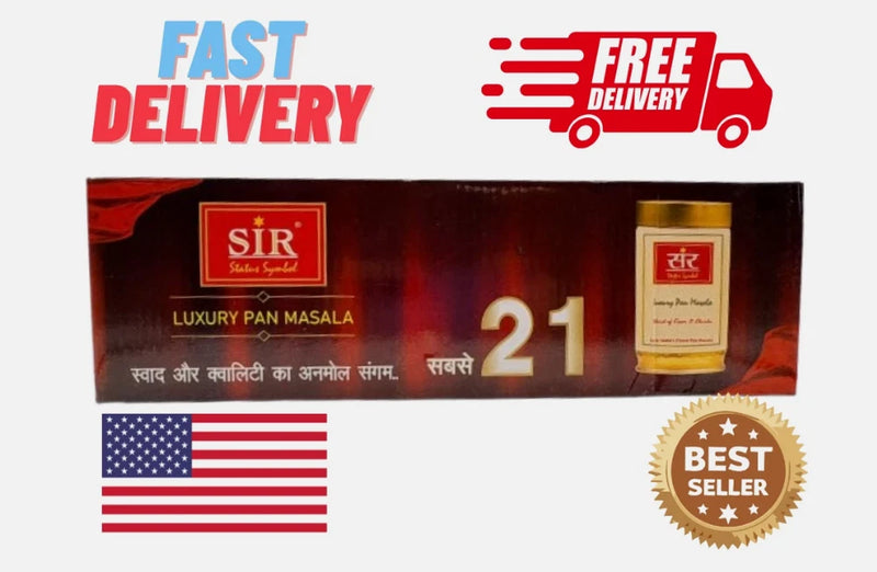 Sir Luxury Pan Masala box, small spice mouth freshener