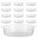 60 Pcs Gardening Tray Drip Pan for Indoor Plants Flower Pots Saucer Garden Plants