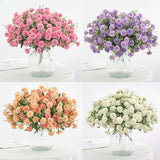 JA Wedding Silk Decor 20 Peony Artificial Hydrangea Fake HEAD Flowers Home Party Peony