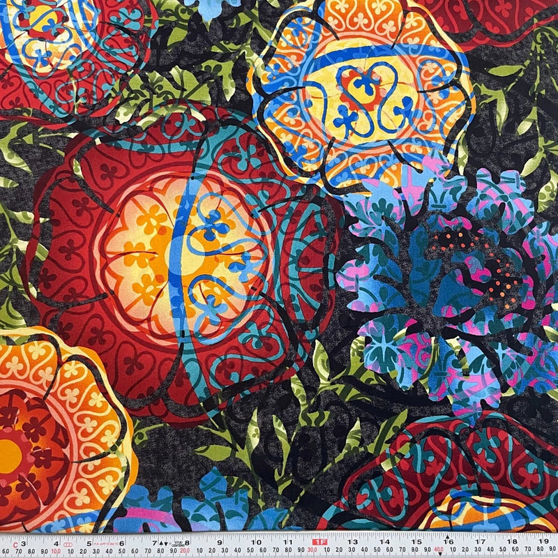 Avalon by Jason Yenter for In The Beginning Fabrics 2012 Cotton by the HALF YARD Flowering Plants