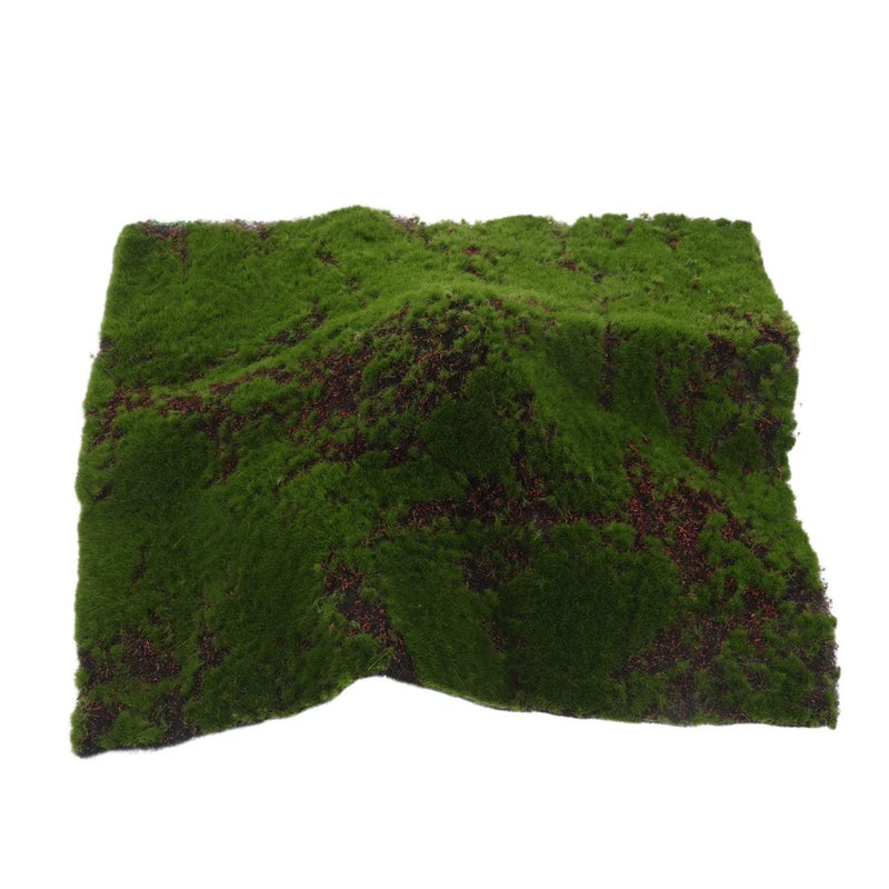 Imitation Moss Mat Artificial Grass Carpet Rug Green Simulated Lawn Bonsai Green Plant
