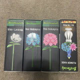 4 SET NEW Bricktanicals Vase Gardenia hydrangea blue pink Building Blocks Toy Hydrangea